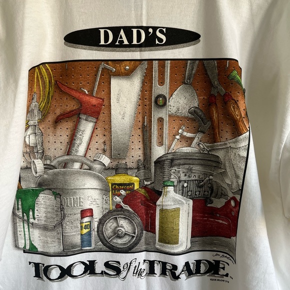 Vintage Tools Of The Trade / Dad’s / XL / Back Hit - Picture 6 of 6